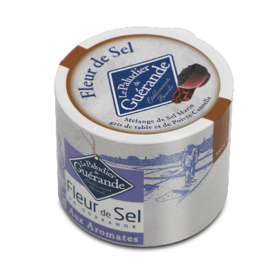 Mélange Fleur de Sel de Guérande Poivre et Cannelle