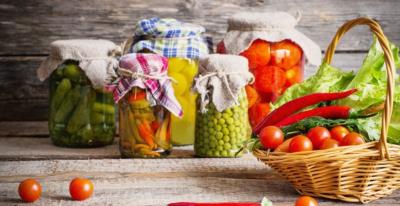 Canned Vegetables and Fruits