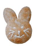 Lapin de Pâques En Pain d'Epices