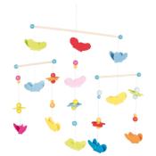 Mobile en Bois Papillons Chambre de Bébé
