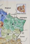 Puzzle Carte de France Métropolitaine Départements et Régions