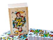 Boîte De Tarot En Bois Avec Jeu De Cartes Motif l'Excuse