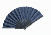 Eventail Pliable A La Main Coloris Noir