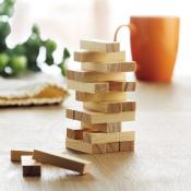 Jeu d'Adresse en Bois 54 Blocs à Empiler