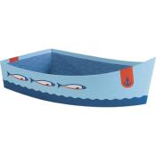 Cardboard Basket in the Shape of a Boat Sea Decor