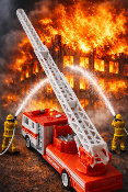 Miniature Camion De Pompiers