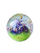 Presse-Papier Grain De Folie Vert Anis Et Bleu