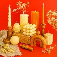 Bougies - objets en cire - accessoires