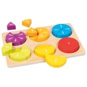 Jeu Educatif En Bois Les Fractions