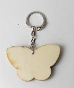 Porte-Clef Papillon en Bois à Personnaliser