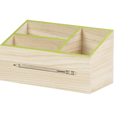 Corbeille Bois Pour le Bureau 3 Rangements