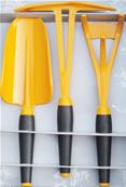 Coffret 3 outils en polyamide coloris jaune