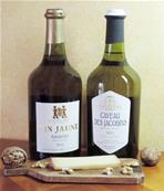 2 Bouteilles vins jaune Arbois et Côtes du Jura