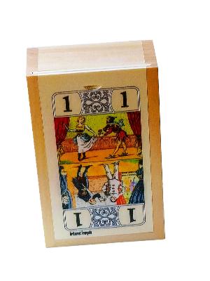 Boite De Tarot En Bois Motif Petit Sans Le Jeu De Cartes