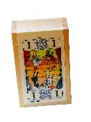 Boite De Tarot En Bois Motif Petit Sans Le Jeu De Cartes