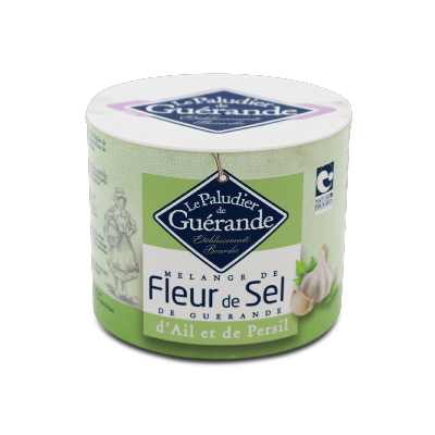 Mélange Fleur de Sel de Guérande Ail & Persil