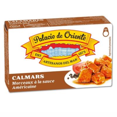 Calmar Géant Morceaux à La Sauce Américaine