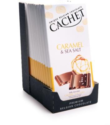 Chocolat au Lait Caramel et Sel de Mer 100 grs
