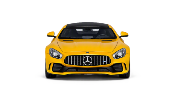 Voiture Miniature Mercedes Benz AMG GT R Jaune Citron