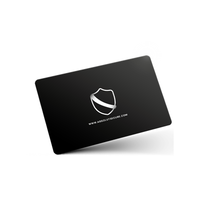 Absolut secure carte de protection pour carte bancaire sans contact
