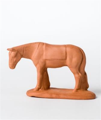 Santon cheval argile à décorer