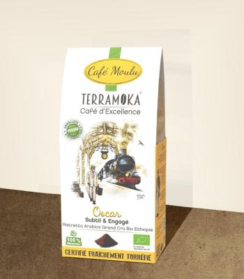 Café Bio Moulu 250 Grs Arabica d'Ethiopie 