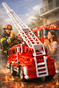 Miniature Camion De Pompiers