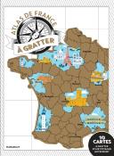Mon Atlas de France à Gratter 18 Pages