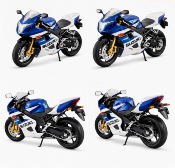 Moto Miniature Suzuki Gsx-R750 