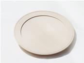 Assiette en bois diamtre 24 cm