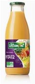 Bouteille jus de fruits 12 vitamines 75 cl