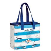 Sac isotherme polyester 2 anses dcor de la Mer  l'Ocan