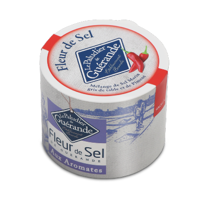 Mélange Fleur de Sel de Guérande et Piment