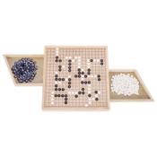 Jeu de Go en Bois avec 2 Tiroirs