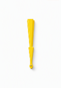 Eventail Pliable A La Main Coloris Jaune