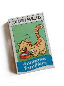 Etui Jeux De Cartes 7 Familles Animaux Familiers