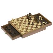 Jeu d'Echecs Magntique avec 2 Tiroirs