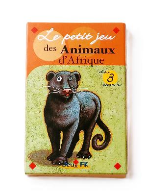 Petit Jeu De Cartes Animaux d'Afrique