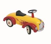 Porteur Bébé Voiture Sportive Décor Flamme