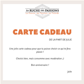 Carte cadeau