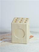 Porte-crayons en bois 9 trous