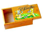 Boîte En Bois Vide Pour Jeu Des 7 Familles