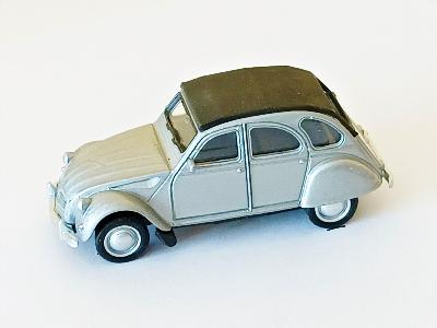 Citroen 2 CV Grise Métal