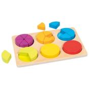 Jeu Educatif En Bois Les Fractions