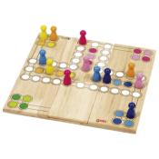 Petit Jeu de Ludo en Bois