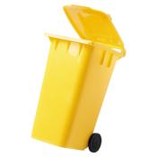 Pot A Crayons Container Jaune