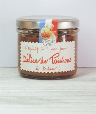 Délice de poivrons à tartiner 100 grs