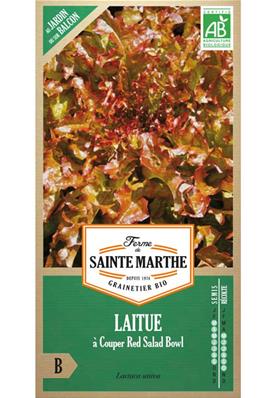 Laitue à couper red salad bowl Bio sachet de 500 graines