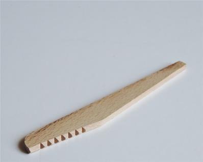 Peigne en bois longueur 17 cm