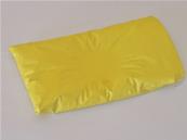 Support en plâtre forme oreiller coloris jaune